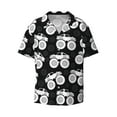 thumbnail image 6 of Kdxio Men's Hawaiian Shirt for Men Short Sleeve Shirt Cool Car Summer Casual Holiday Beach Button Down T-Shirts, 6 of 7