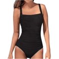 thumbnail image 3 of Trajes de baño de una pieza, traje de baño cerrado de talla grande, Push Up, trajes de baño femeninos para piscina, ropa de playa, 3 of 4