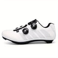 thumbnail image 2 of QJUHUNG Professional Men‘s Cycling Shoes - SPD Cleat Compatible  Breathable  Rotary Buckle for Mountain Bike Racing & Outdoor All Seasons, 2 of 6