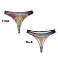 thumbnail image 3 of Fotbe Elephant in Smoke Tanga Sin Costuras para Mujer con Estampado – Panties Invisibles, Transpirables y Cómodos para Uso Diario-Large, 3 of 6