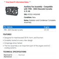 thumbnail image 2 of Auxiliary Fan Assembly - Compatible with 1998 - 2004 Chevy Corvette 5.7L V8 1999 2000 2001 2002 2003, 2 of 2