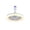 Gray, variant on Orangide 2 in 1 LED Ceiling Fan Light Bulb, Adjustable Screw in Fan Lamp 360 Rotatable for Bedroom Garage, Energy Efficient Lighting, Cool White Light, Easy Installation