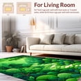 thumbnail image 2 of ODIKA 8'x10' Machine Washable Non-Slip Area Rug, Enchanted Forest Pathway Indoor Contemporary Accent for Spaces High Traffic Rug, Green, 149005, 2 of 7