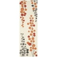 thumbnail image 3 of SAFAVIEH Soho Cahal Floral Wool Area Rug, Beige/Orange, 2' x 3', 3 of 8
