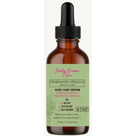DAILY DREAM CARE Miracle Rosemary Hair Serum Formula that Supports Fast Hair Growth and New Hair Formation