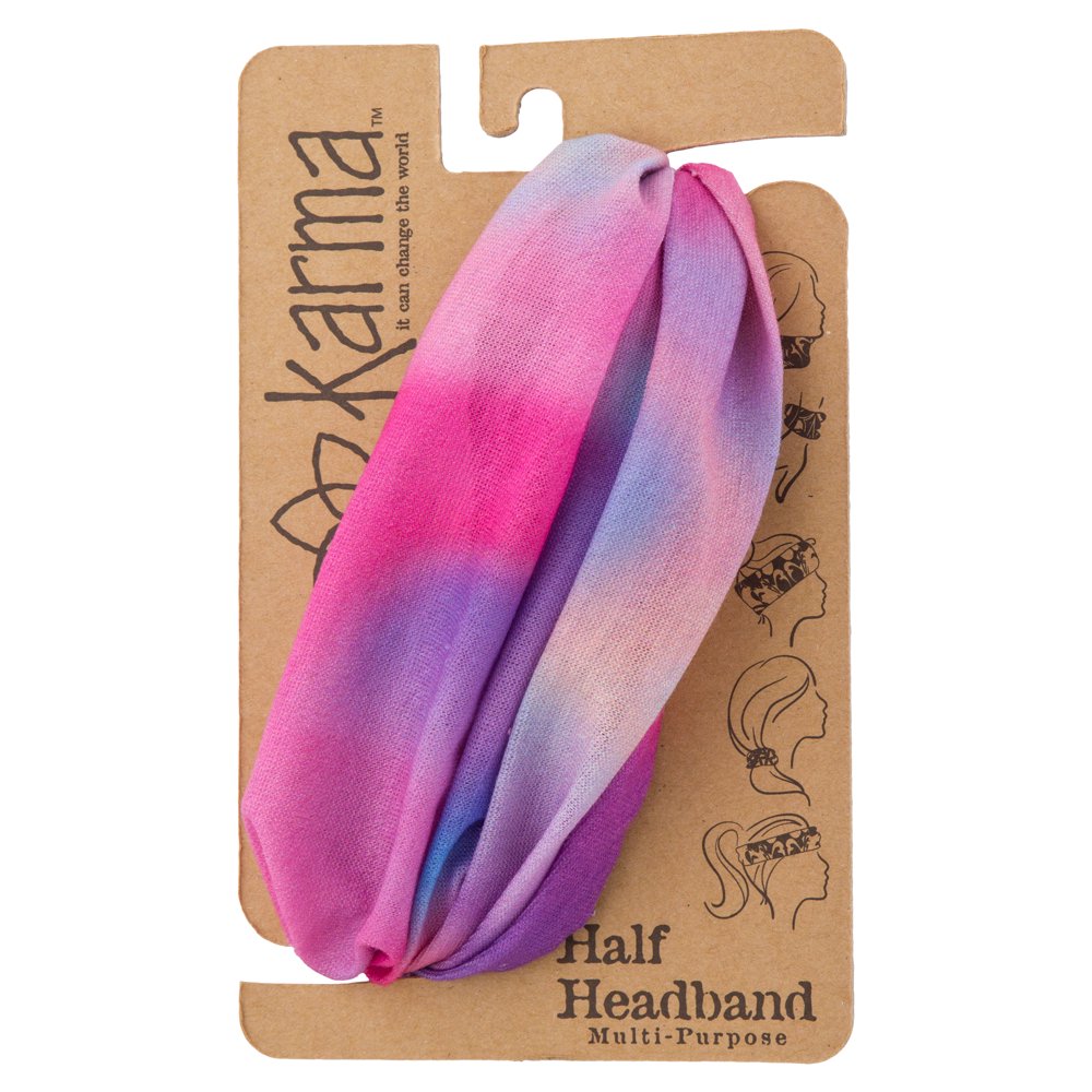 Karma Half Headband, Lavender Lava