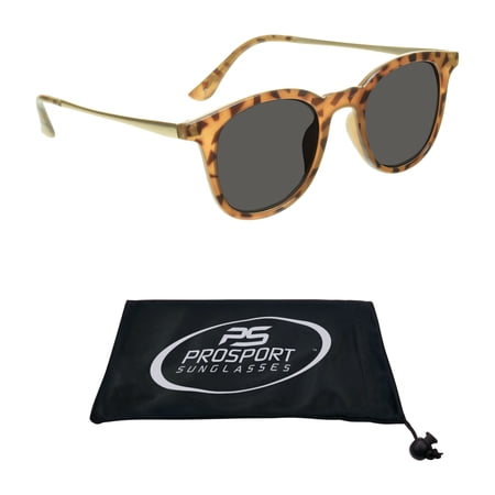 proSPORT Reading Sunglass Reader Horn-Rimmed Brown Men Women NOT BIFOCAL