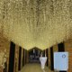thumbnail image 3 of LED Icicle String Light Christmas Garlands Curtain Fairy Lights Waterfall Outdoor Waterproof For Home Party Garden Room Decor, 3 of 5