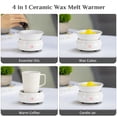 thumbnail image 5 of Bobolyn Wax Melt Warmer Burner Electric Scented Candle Wax Warmer, 3-in-1 Scented Wax Fragrance Melter for Home Office Bedroom Living Room Décor, White, 5 of 7