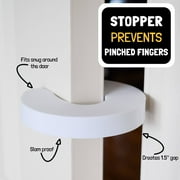 Door Buddy Child Proof Door Lock Plus Finger Pinch Guard Foam Door Stopper for Baby Proofing