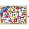 thumbnail image 3 of Hello Kitty and Friends: Hello - Group Wall Poster, 14.725" x 22.375" Framed, 3 of 5