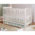 thumbnail image 3 of AFG Baby Furniture Naomi 4-in-1 Convertible Crib with Toddler Guardrail White, 3 of 7