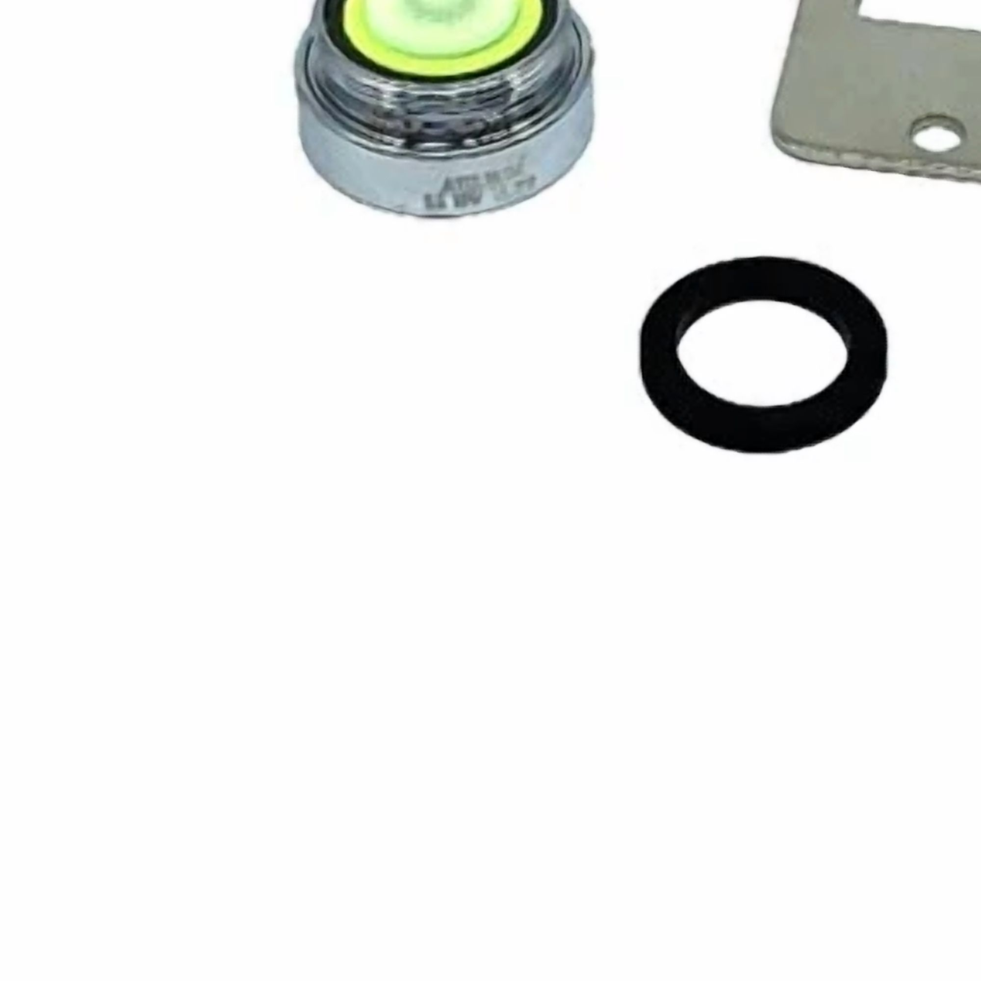 CIRCLE- Ln-100 Symmetrix Vandal-Resistant Aerator (0.5 Gpm), Polished Chrome