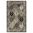 thumbnail image 2 of Paloma Contemporary Damask Indoor Area Rug by Blue Nile Nills - 4' x 6', Multi-Color, 2 of 7