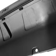 thumbnail image 6 of Ikon Motorsports Compatible with 15-23 Chrysler 300 Rear Diffuser Bumper Lip IKON V2 Style Rear Lower Valance Shark Fin PP Gloss Black 2PCS, 6 of 9