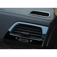 thumbnail image 2 of Suitable for Honda CRV CR-V 2012 - 2016 Black Steel Console AC L&R Air Outlet Vent Trim -, 2 of 4