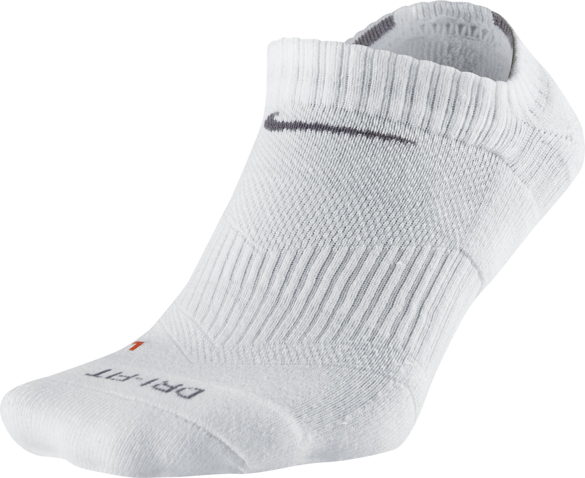 Sortie Herhaald Weigeren NEW Nike Dri-Fit Performance No-Show White Socks Men's Medium - Walmart.com