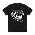 thumbnail image 3 of Troll Face Memes Angry Man Problem Funny Meme T Shirts Men's Women Retro Fashion Harajuku Cotton Short Sleeve T-shirt Streetwear, 3 of 9