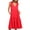 Red, variant on jsaierl Women's Summer Dress 2024 Print Sundress Sleeveless Layered Dress V Neck Tie Strap Dress for Beach Vacation