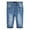 LightBlue-2668, variant on KIDSCOOL SPACE Baby Jeans,Little Toddler Elastic Band Inside with D-ring Distressed Vintage Creasing Stretch Denim Pants,Mid Blue,12-18 Months