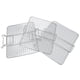 thumbnail image 3 of Parrilla rectangular de 3 capas, rejilla para hornear y cocinar de acero inoxidable, apta para Foodi AG300 AG400, 3 of 14