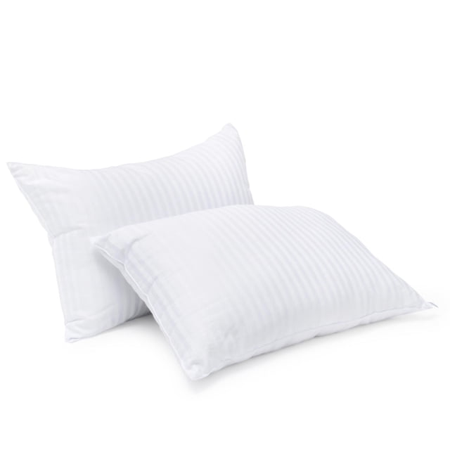 2x1 Almohadas Std Microgel Hotelera 2 Fundas Free 900 Gr C/u Almoda KITALM003