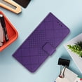 thumbnail image 2 of Flip Wallet Case for iPhone Air with Kickstand & Wrist Strap, Shockproof TPU Inner Purple, 2 of 7