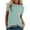 Sky Blue, variant on Dyfzdhu T Shirts for Women Short Sleeve Crew Neck Summer Tops Loose Casual Basic Tee Plain Shirt Blue