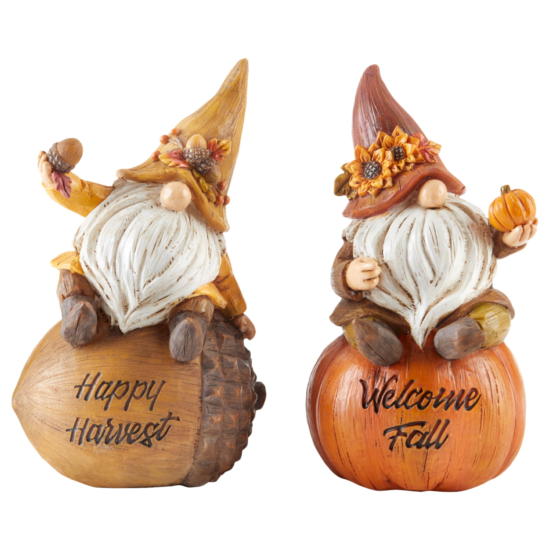 large resin gnomes