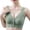 Green, variant on Front Closure Bras for Women Smooth Back Wireless Bra Comfy Casual Everyday Bras No Underwire Full Coverage Brassiere Daily Wear Push Up Bras Green L