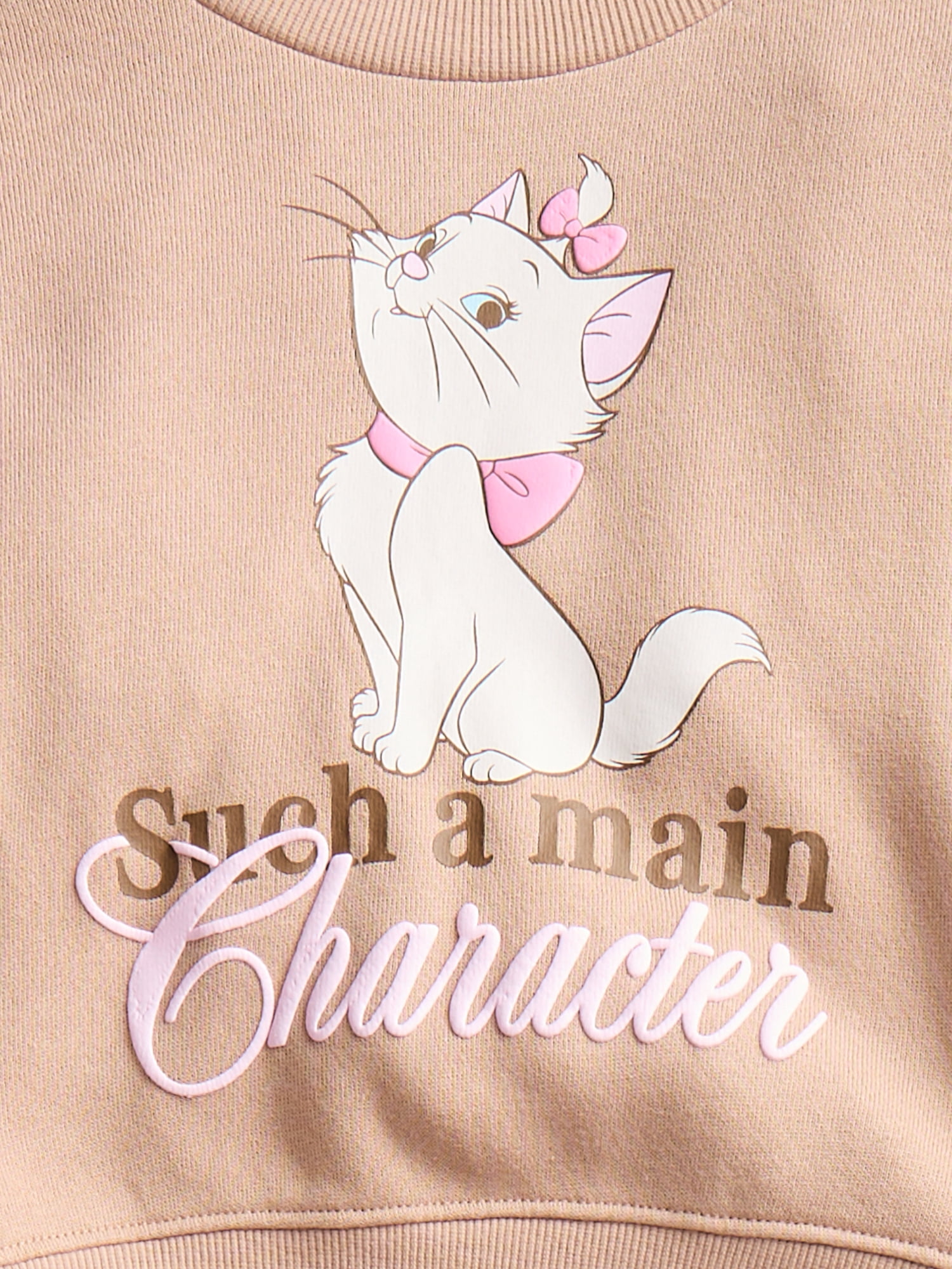 Disney Classic Marie Toddler Girls Allover Print Top and Flared Leggings Set, 2-Piece, Sizes 12M-5T