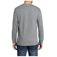 thumbnail image 2 of Mafoose Men's Casual Style Tall Long Sleeve Essential Pocket T-Shirt Athletic Heather XLT, 2 of 4