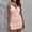 Pink, variant on Babysbule Clearance Woman Summer Dresses Women's Fashion Summer Solid Color Sling Drawstring Slim Fit Mini Dress