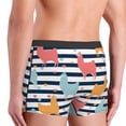 thumbnail image 5 of Naloa Colorful Llama Print Mens Underwear - Boxers for Men, Classic Briefs for Men, 5 of 9