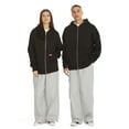 thumbnail image 5 of No Boundaries Zip Hoodie with Long Sleeves, Men's & Big Men's, 5 of 7