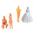 thumbnail image 3 of figatia Simulation 1/64 Couple Figures Doll Fairy Garden Toy Small Statue Painting Model, 3 of 9