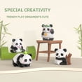 thumbnail image 3 of Cute Mini Chinese Style Animal Building Blocks Set, Creative DIY Assembled Panda Model, Educational Bricks Puzzle Toy, Ideal Birthday and Holiday Gift for Boys Kids, 3 of 7