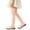 Solid color, variant on Acaics Girls' Socks Lightweight Fall Knit Season Preppy-Style Bow-Tie Knee-High Tights