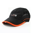 thumbnail image 4 of Unisex Hat Black Summer Unisex Outdoor Antisun Sports Baseball Quick Drying Fishing Riding Cap, 4 of 5