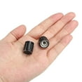 thumbnail image 5 of Uxcell Potentiometer Control Knob ABS Guitar Knobs for Electric Guitar Bass 180 Degrees Aluminum Plastic Knob Black 5PCS, 5 of 6