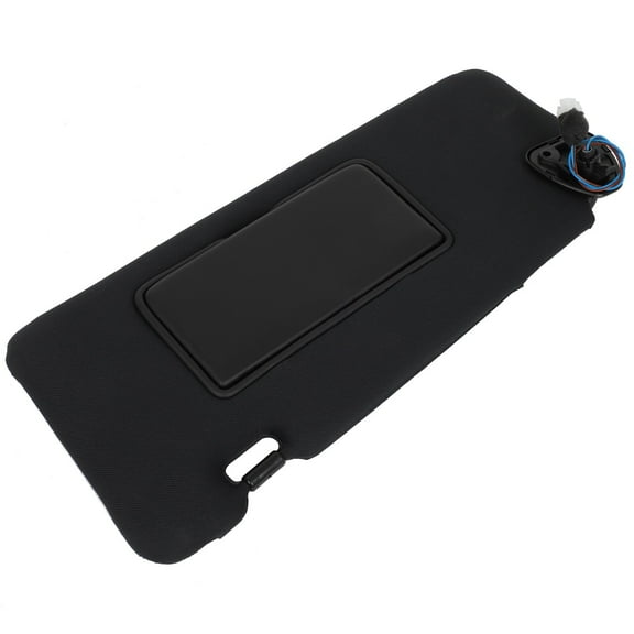 cciyu Black Windshield Sun Visor Mirror Left Driver Side Replacement fit for 2009-2020 for Nissan 370Z