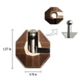 thumbnail image 5 of Puzzle Game Toy MHY Brain Teasers, rompecabezas de metal de 3 piezas, 5 of 5