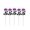 Purple #2, variant on StlyGar Artificial Flowers Silk Skeleton Hand Rose Bouquets Flexible Stem Flowers Arrangement Decoration for Halloween Weddings Event Flexible Skeleton Hand Flower Display