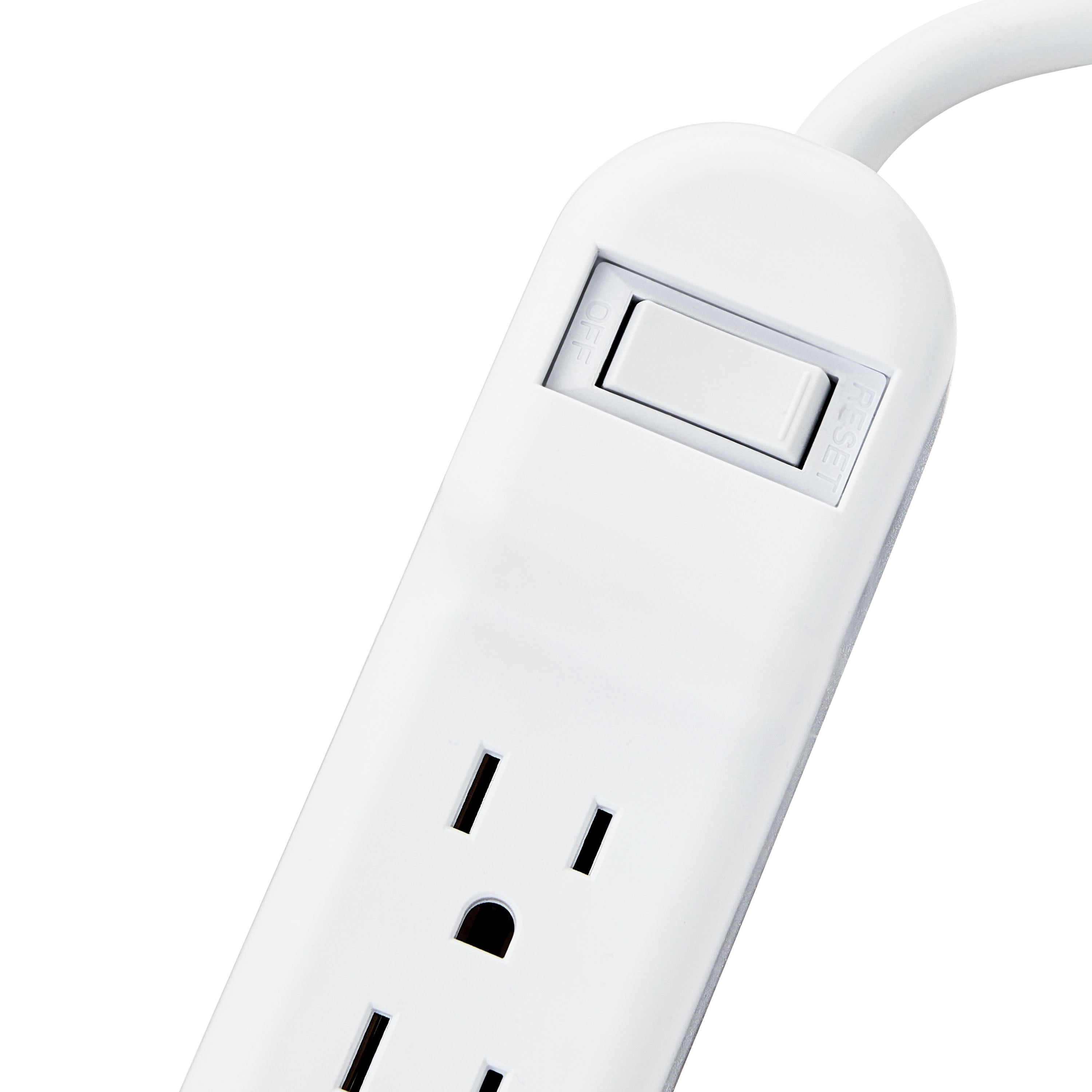 onn Surge Protection Multipack with 6-Outlet Surge Protector, 3-Outlet Wall Tap and 2-Outlet Extension Cord, White