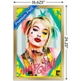 thumbnail image 3 of DC Comics Movie - Birds of Prey - Harley Quinn - Kiss Wall Poster, 14.725" x 22.375", Framed, 3 of 6