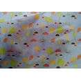 thumbnail image 4 of oneOone Cotton Silk Fabric Mushroom|Leaves & Floral Clip Art Decor Fabric Printed BTY 42 Inch Wide, 4 of 4
