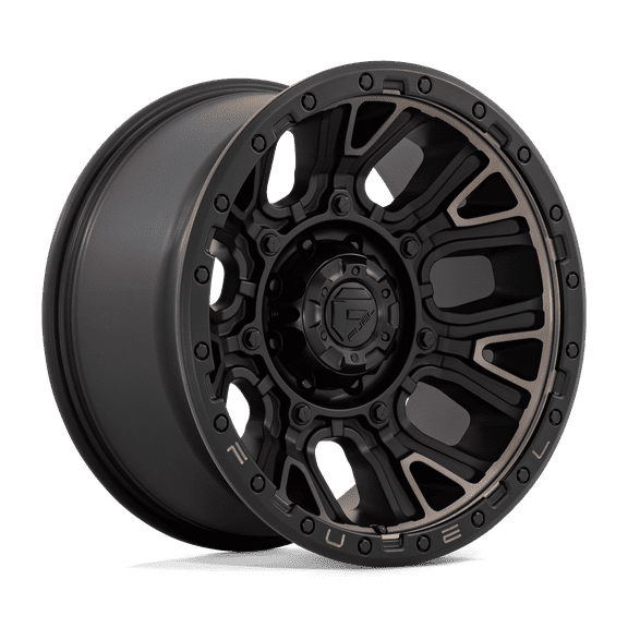 Fuel 1PC Cast Aluminum Rim D824 20X10 8X180 M-BLK-DDT -18MM, D82420001847