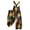Ginger, variant on Fgvctg Womens Mardi Gras Jumpsuits Wide Leg Pant Holiday Mask Print Overalls Sleeveless Romper Carnival Party Spaghetti Straps Jumpsuits Loose Bib Overalls With Pockets Earthy Yellow S