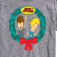 thumbnail image 3 of Beavis & Butthead - Rockin Wreath - Men's Short Sleeve Graphic T-Shirt, 3 of 5
