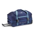 thumbnail image 1 of High Sierra Fairlead 22 Inch Wheeled Duffel Bag with Handle, Graphite Blue, 1 of 12